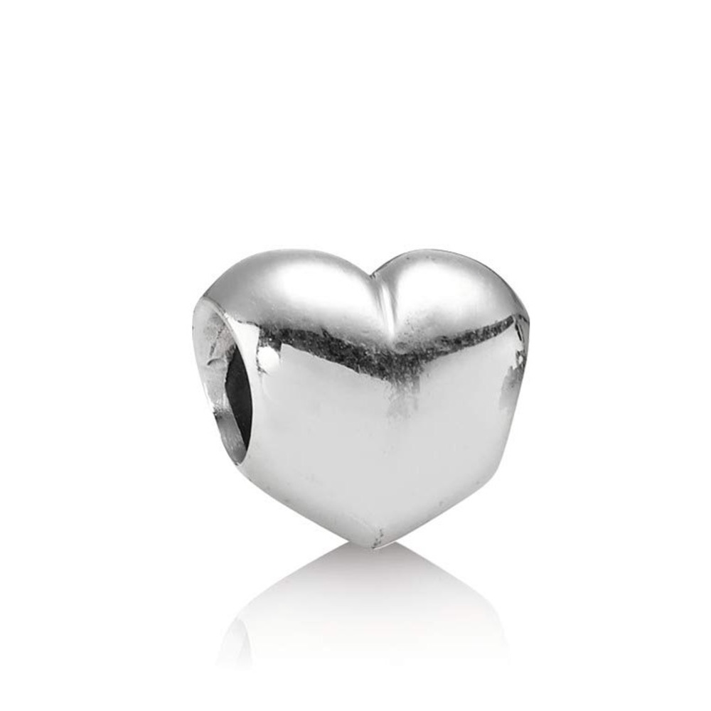 Pandora Authentic Discontinued Pandora Sterling Silver "Big Heart" Charm